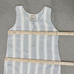 Natural Impressions Striped Muslin Swim Cover Maxi Dress White Medium White Photo 10