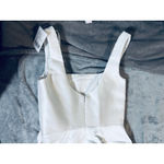 NWT Dessy White 3153 Square Neck
Little‎ White Dress Twill Maxi Formal Size. 00 Photo 8