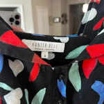 Hunter Bell 434  Midi Tank Dress Size 2 Color Black Red Photo 4