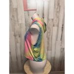 H&M  Tie Dye Sleeveless Hoodie Crop Top XL Photo 2