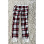 Stars Above  Womens Pajama Set‎ Plaid Red White Lounge Sleepwear Medium M Photo 6
