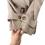 Cinzia Rocca Icons Double Breasted Belted Trench Coat Tan Women’s Size 4 Photo 8