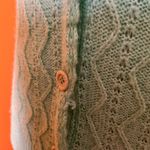 Vtg 70s mint green cardigan vest Size M Photo 9