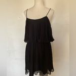 ZARA  Black Mini Pleated Dress Photo 1