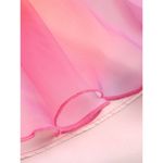 Cider NWT Heart on Fire Tule Pink purple Orange ombre Mini Dress size Medium Photo 3