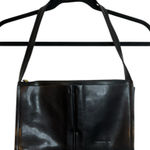 Francesco Biasia Black Leather Pocket Handbag Photo 0