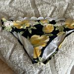 Shade & Shore Lemon Print Bikini Bottoms Photo 1