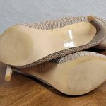 Cape Robbin Womens Boots 10M Gold Blush Rhinestones Mesh High Heel Pointed Toe Photo 14