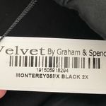 Velvet By Graham And Spencer Monterey Pull-On Black Joggers Size 2X NWT Photo 5