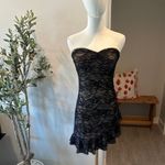 Princess Polly Hendrie Lace Mini Dress Black Photo 5