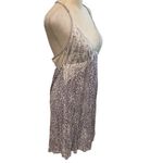Victoria's Secret  Lavender Animal Print Lace Chemise Size M/L Photo 1