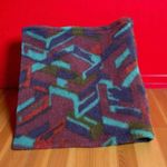 The Mews Fleece Polartec Neck Gaiter Muff Making Fun Cold Weather Winter Vintage Red Photo 10