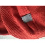 Anthropologie  Laureate Lane Burnt Orange Wool Blend Turtleneck, Sz: M (b34) Photo 5