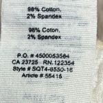 Aritzia Wilfred Cream White Wide Leg Elastic Waist Cropped Trousers Pants XXS Photo 4