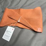 Lululemon Twist Knit Ear Warmer NWT Pink Savannah (One Size) Photo 0