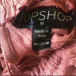 Topshop Dusty Pink Ruffle Romper Photo 11