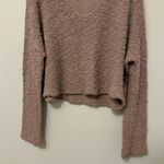 Free People Popcorn Sweater Oversized Fit Size Small Neutral Chunky Boho Photo 4