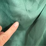 Showpo Forest Green Slip Mini Dress Womens 4 Satin Bridesmaid Faux Wrap Strappy Photo 4