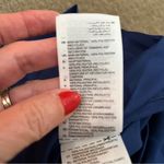 Adidas blue pleated sporty mini skirt NWT Photo 9