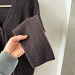 Madewell Brown Wool Asherton Waffle Henley Sweater XS Photo 3