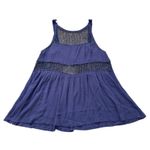 Free People indigo blue sleeveless mini dress size M Photo 10