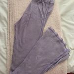 Target Wild Fable purple waffle flare pants Photo 0