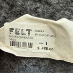 My Sunday Morning NEW / NWT Alpaca Gray Anikka Sweater Photo 5
