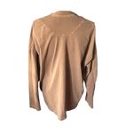 Joah Brown  Vintage Long-Sleeve Shirt Brown Cotton S/M Photo 2