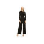 Alexia Admor MILAN JUMPSUIT wide long leg long sleeve Size M NWT Photo 2