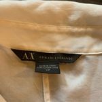 Armani Exchange  White Blouse Button Front Long Sleeve Shirt Women's Size S Small Photo 10