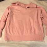 Aerie  Blush Pink Quarter Zip Sweater Photo 1