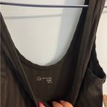 NWT aerie offline black ribbed bodycon floor length dress size XS Photo 3