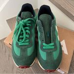 VEJA + Anthropologie Rio Branco Sneakers in Emeraude White Green Photo 3