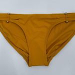 Robin Piccone Ava Luca Bikini Bottoms SZ Extra Small Barbell NWOT Mustard Swim Photo 12