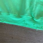 Danzy Design Studio Cropped Distressed Sweatshirt in Lime Green Size XS Photo 1