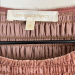 Love Shack Fancy Crushed Velvet Mini Dress Balloon Sleeves Fairy Y2K Size Med Photo 3