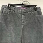 Gloria Vanderbilt Gray corduroy size 12 missy Pants Photo 11
