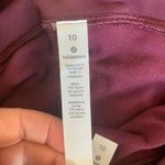 Lululemon Ready To Rulu Tight Leggings in Maroon SZ 10 Photo 7