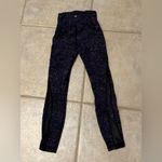 Lululemon  Train Times 7/8 Pant 25” Crystalline Multi Black Size 2 Rare Retired Photo 5
