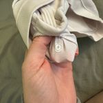 Lululemon  White Ebb to Street Cropped Racerback Tank Top Photo 5