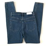 RE/DONE  90s Ultra High Rise Skinny Jeans in 70s Blue Wash Size 26 Photo 3