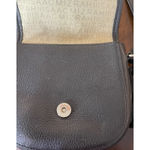 Isaac Mizrahi  Black Leather Handbag Crossbody‎ Shoulder Purse Tassel Preppy Photo 9