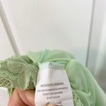 Selfie Leslie NWT Verona Off-Shoulder Lace Overlay Mini Dress Apple Green Medium Photo 7