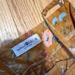 Natural Life  Yellow Floral Printed Midi Dress with Pockets Sz M Photo 1