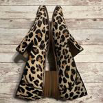 Clarks Pure Viola Leopard Print Slip On Shoe Women's Size US 7.5M Calf Hair Photo 6