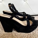 Forever 21 Black Sandal Wedges Photo 0