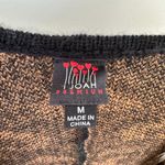 Dress Up Nora Luxe Knit Leopard Ruffle Open Cardigan SZ M Photo 6