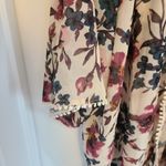 Davi & Dani  Kimono Size Large Floral Flowy Boho Open Front Photo 1