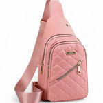 & Other Stories NWT Blush Quilted Backpack Photo 0