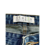 Stella Laguna Beach  Women's Blue Five Pocket Style Distressed Jean size 3 Photo 2